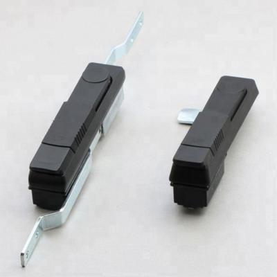 China Zinc Pockmarked Ningbo Shengjiu Black Powder Coated Zinc Rod Check Latch MS848 for sale