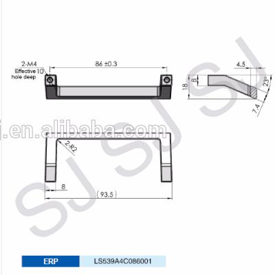 China Good quality hot sale industry door handle l handle for foreign market for sale