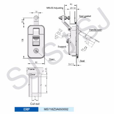 China MS718-4C MS718-4C compression lock for sale