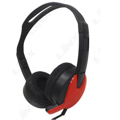 China Headband Desktop Noise-Canceling Microphone Wired Headset for sale