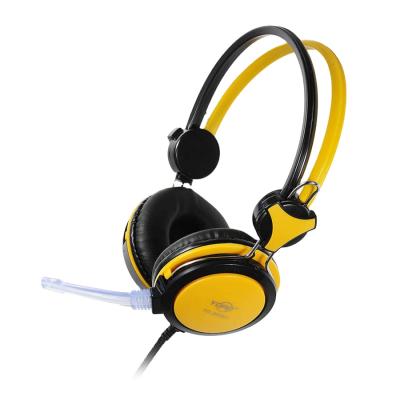 China Headband USB Headset With Microphone Wired Desktop Headset for sale