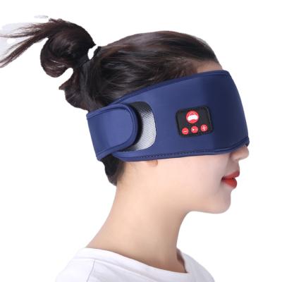 China Wireless Headband Sleep Eye Mask Earphone Travel Eye Shades Earphone with Built-in Speakers MIC for sale