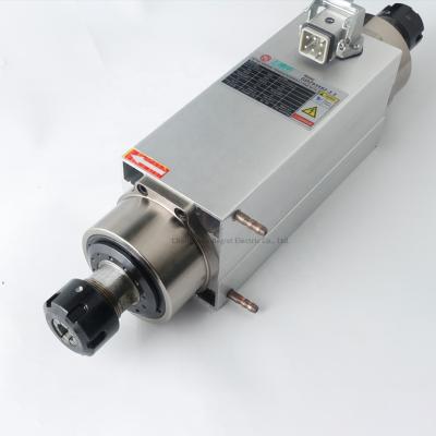 China 3.5kw CNC Air Cooled 18000rpm Double Spindle Headed Spindle Milling Motor For CNC Router Machine for sale