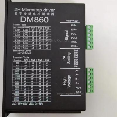 China Digital Stepper Motor Driver DM860H DM860 DSP Stepper Motor Driver DM860H for sale