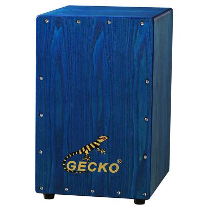 China Exquisite Adult Custom High Quality Wood Box Cajon Drum Material Percussion Instrument GECKO for sale