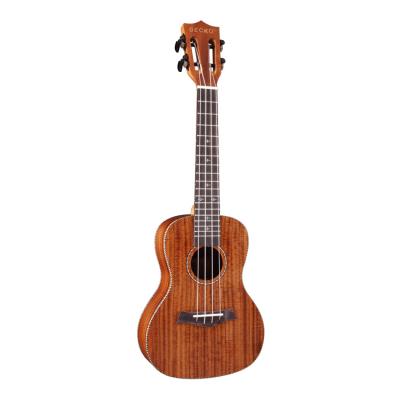 China Small exquisite popular concert guitar acacia made 23 inch ukulele for sale