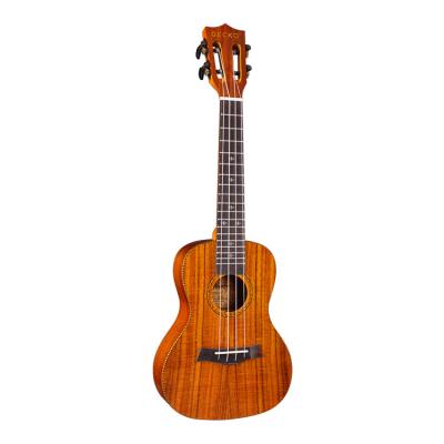 China Custom 23 Inch KOA Wooden Ukulele Exquisite Brand Gecko Low China Ukelele for sale