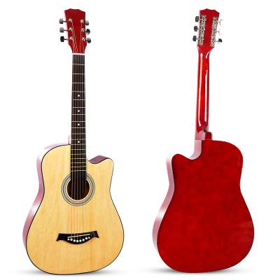 China Beginner IMPECCABLE cheap high quality sound classic gecko acoustic guitar for sale