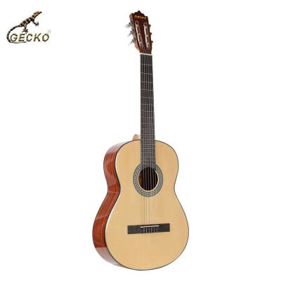 China Exquisite Gecko Factory Custom Design Sapele Wood High Quality Professional Classical Guitar for sale