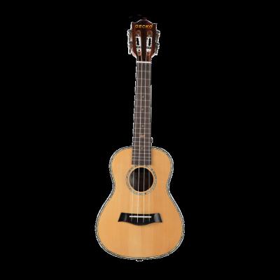 China 23 inch professional ukulele instrument price soprano concert exquisite cheap ukulele for sale