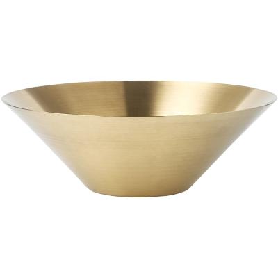 China Factory Sustainable 304 Stainless Steel Mixing Bowls Food Grade Salad Bowl for sale