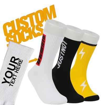 China Breathable Custom Logo Sport Socks ODM Sport Socks OEM Made Your Own Design Skate Tube Basketball Sport Socks for sale