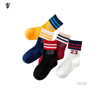 China YS-I0336 Bamboo QUICK DRY Children Kids Boys Sock Set Cotton Seamless Child Kids Socks Pack Yiwu for sale