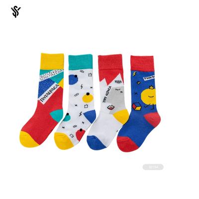 China YS-I0340 Boys Kids Cotton Crew Socks QUICK DRY For Kids for sale