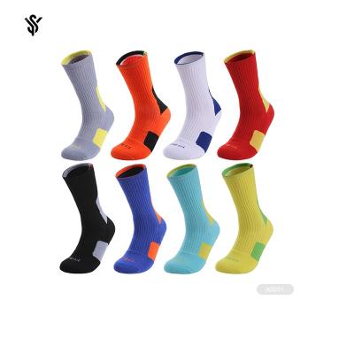 China Meias YS-A0002 Breathable Mens Crew Socks Athletic Sports for sale