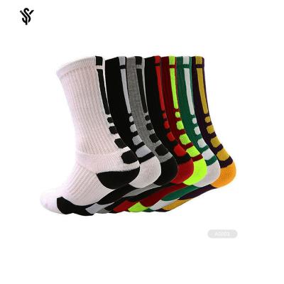 China YS-A0007 Crew Sports Men Breathable Socks for sale