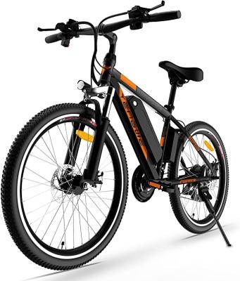 China Aluminum Alloy USA Stock Dropshipping ENGWE 26inch Electric Mountain Bike 21speeds 250W 36V8AH 25km/h City Bike Full Throttle Electric Bike for sale