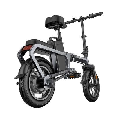 China Mini Bike 400W Aluminum Alloy 14inch Scooter 48V15A Fold Electric Bike Electric City Bike e Bike Without Chains for sale