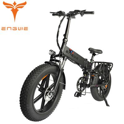 China Pro EU/US/UK OEM 20inch ODM aluminum alloy ENGWE stock 48V16Ah MOTOR mountain electric bicycle 750W fat tire electric bike for sale