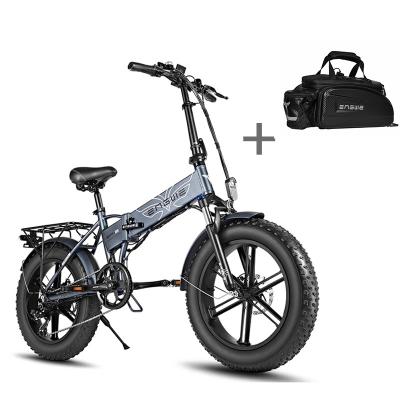 China Mauntain Electric Bike ENGWE Bike Pro EU/US/UK Warehouse 48V12.8Ah 20inch EP-2 Fat Tire Electric Bicycle 750W 45KM/H Electric Bike for sale