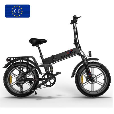 China EU Stock ENGWE MOTOR X 48V13Ah Bicycle 250-500W 35KM/H Fat Tire Electric Mountain Electric Bike Mauntain Bike for sale