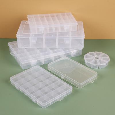 China High Quality Viable Plastic Material Children's Small Toys Small Toys Cosmetics Storage Adult Organizer Transparent Storage Box for sale