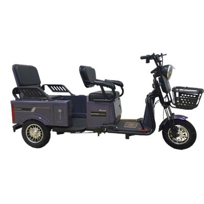 China Foldable rear bucket with rear basket manufacturer Wholesale Finely Processed 3 wheel adult electric tricycle for sale