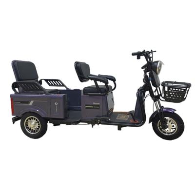 China Foldable Rear Bucket With Rear High Quality Cheap Price China Three Seater Electric Tricycle Adults 3 Wheel for sale