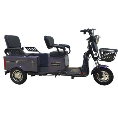 China Foldable Rear Bucket With Basket Rear Low Cost 3 Wheel Professional Adult Electric Motorcycle Tricycle for sale