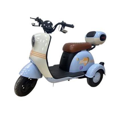 China With Trunk 2023 Oversized New First Class Finely Processed Triporteur Battery Electric Tricycle for sale