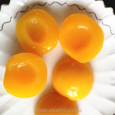 China Canned High Quanlity Canned Food Wholesale Listing Canned Yellow Peach Halves In Syrup for sale