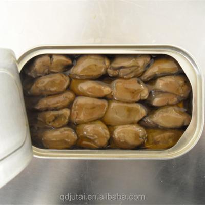 China 85g Oil Canned Canned Smoked Oyster L type for sale