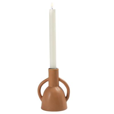 China Hot Selling Ornament Ceramic Style Special Price Candlestick Candle Holder Modern Nordic Ornament New Design for sale