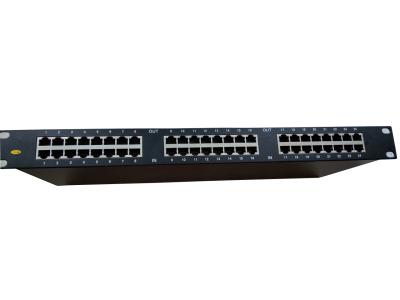 China 24 Port Rj45 Ethernet rackmount Network Lightning arrester Rack rj45 spd ethernet surge protection devices china for sale