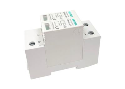 China 40kA DC 600V Pv Surge Arrester 35mm Din Rail Surge Protection Device for sale