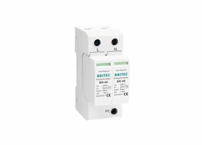 China T2 AC 2 Poles Pluggable Surge Protection Voltage Suppression Devices for sale