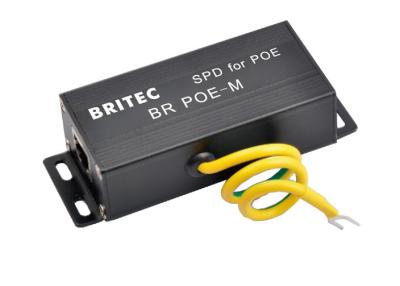 중국 48V 이더넷 네트워크 급증 보호 장치 SPD Rj45 POE 번개 보호 장치 판매용