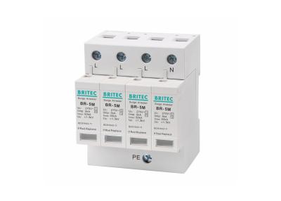 Κίνα Θερμοπλαστικό UL94-V0 4p Pole Low Voltage Surge Protector Προστατευτική συσκευή για την προστασία από τις υπερβολές προς πώληση