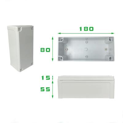 China TY-8018070 Ip67 Electric Connection Box Waterproof Terminal ABS Plastic Enclosure for sale