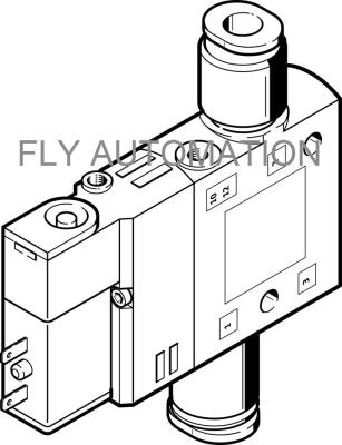 China FESTO Solenoid valve CPE10-M1BH-3GL-QS-4 196846 GTIN4052568159566 Pneumatic Solenoid Valves for sale