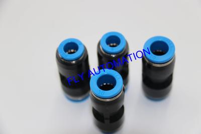 China GTIN4052568031428 Pneumatic Tube Fittings PBT Push In Connector QS-10-8 153039 for sale