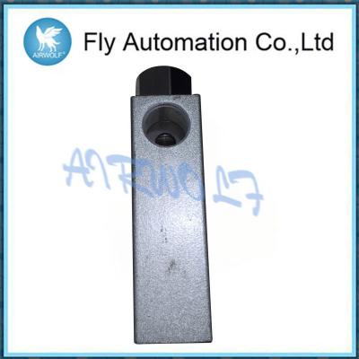 China Aluminium Alloy Silver Pneumatic Manual Valve ZK Series 0-60℃ Fluid Temperature for sale