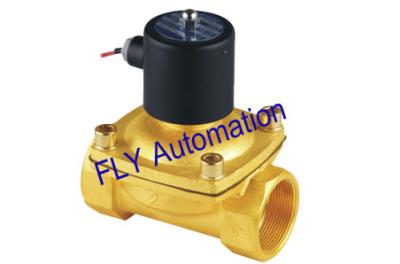 China NBR or EPDM Seal Unid 2 Ways Brass Zinc Alloy Electrical Water Solenoid Valves 2W500-50 for sale