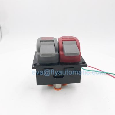 China AF-1CV AF-3CV Double Key Manual Dump Truck Valve Black Plastic for sale