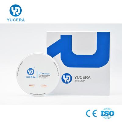 China 1500 Degree Dental Zirconia Disc Lab UT Zirconia Ceramic Blocks for sale