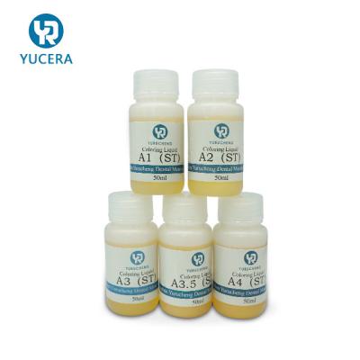 China Open System A1 A3 A2 Dental Zirconia Coloring Liquid For Dyeing for sale