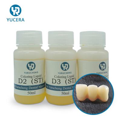 Cina 16 colori che immergono il liquido di coloritura di verniciatura di biossido di zirconio liquido di A1 A3 A4 in vendita