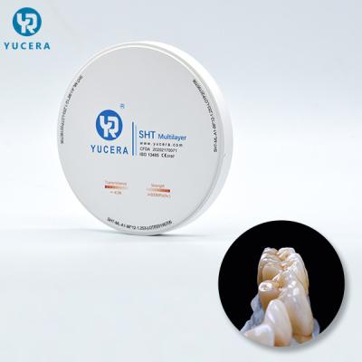 China D98 System Dental Zirconia Disc Self Colored Dental Zirconia Blocks for sale