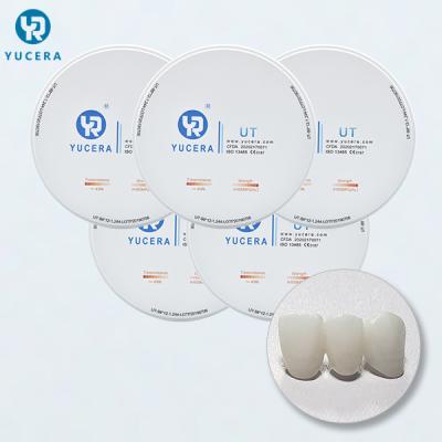 China 6.05g/cm³ Cad Cam Zirconia Blocks for sale