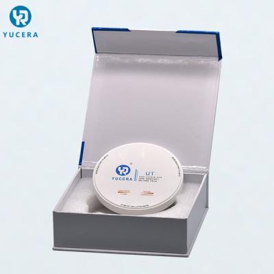 China White UT 49% Translucent 800 MPa Zirconia Ceramic Block for sale